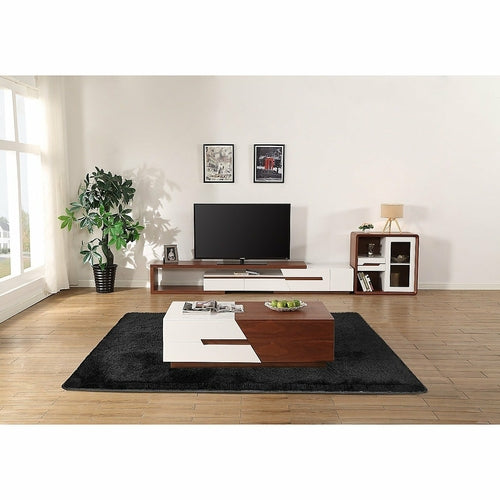 Tapis shaggy 200x140cm pour chambre et salon