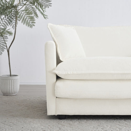 Canapé moderne 3 pièces, assise extra profonde, sectionnel