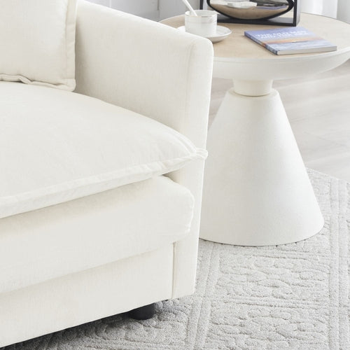 Canapé moderne 3 pièces, assise extra profonde, sectionnel